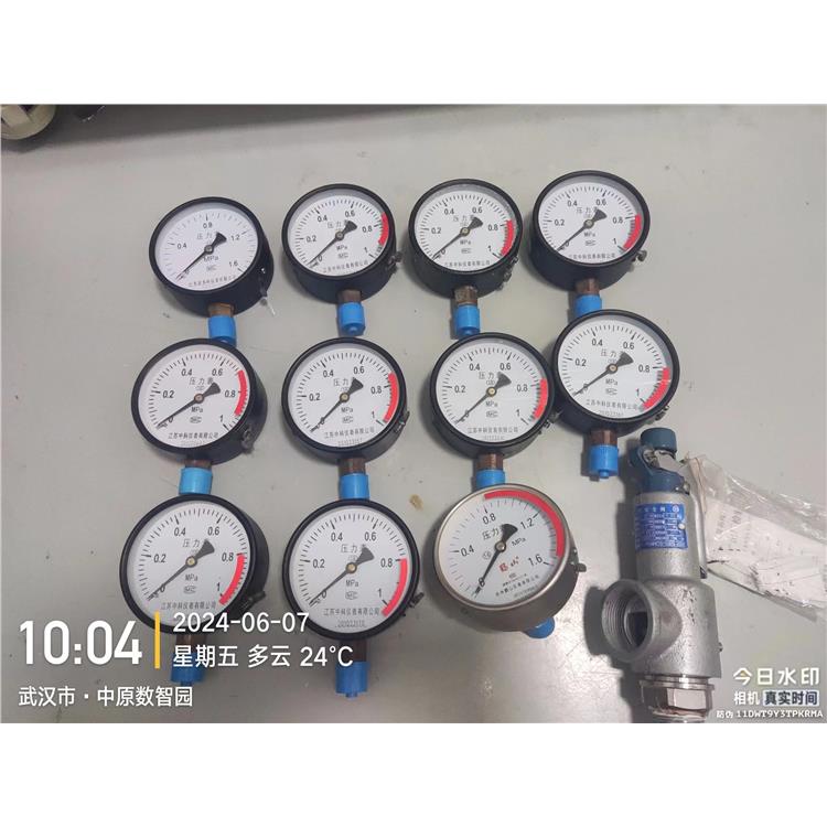 鄂州壓力表校準資料