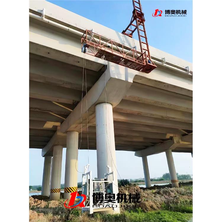 橋梁護欄臺車 江西橋梁豎向泄水管安裝設備