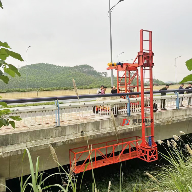 雨水管安裝臺車 湖南橋梁排水管安裝車