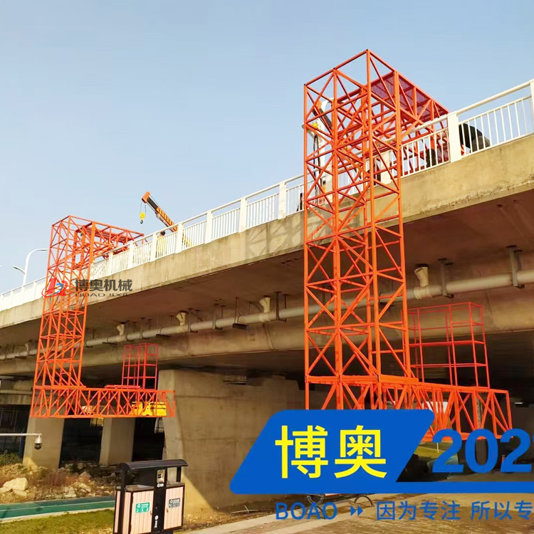 橋梁護欄臺車 福建橋梁下水管安裝車