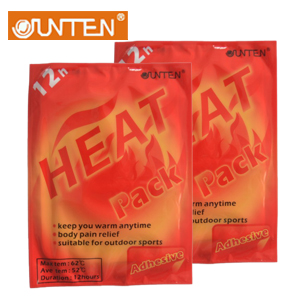供应JUNTEN英文粘贴型单片装 HEAT PACK 暖身贴
