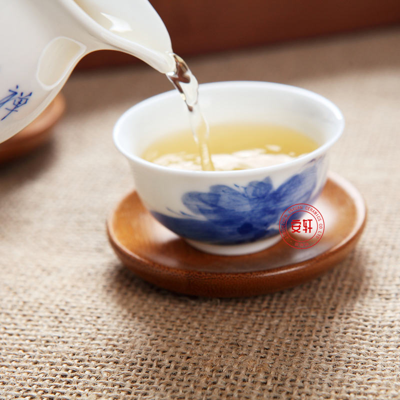 青花瓷礼品茶具，景德镇礼品茶具