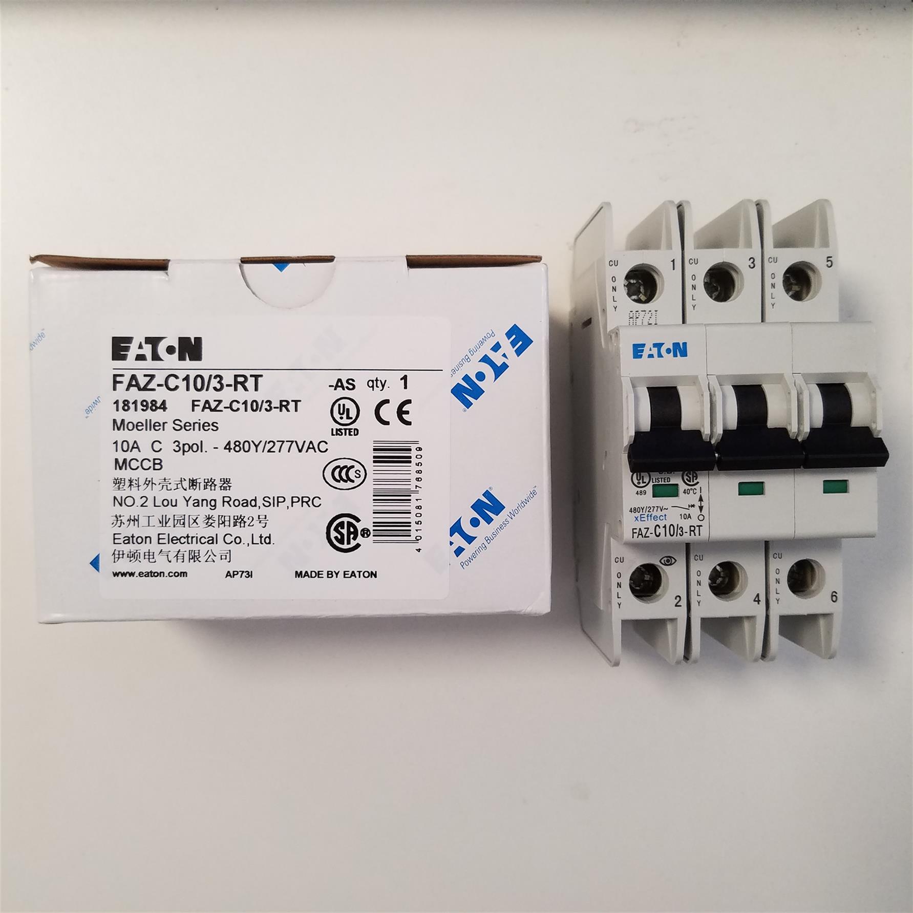 广州PL10-C4/3伊顿穆勒E61断路器价格