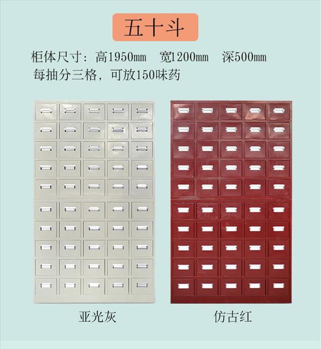 昆明钢制中药柜定制