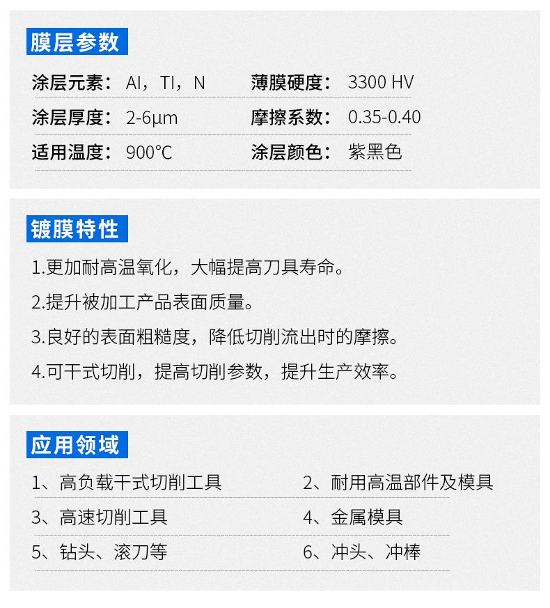 西安铣刀涂层