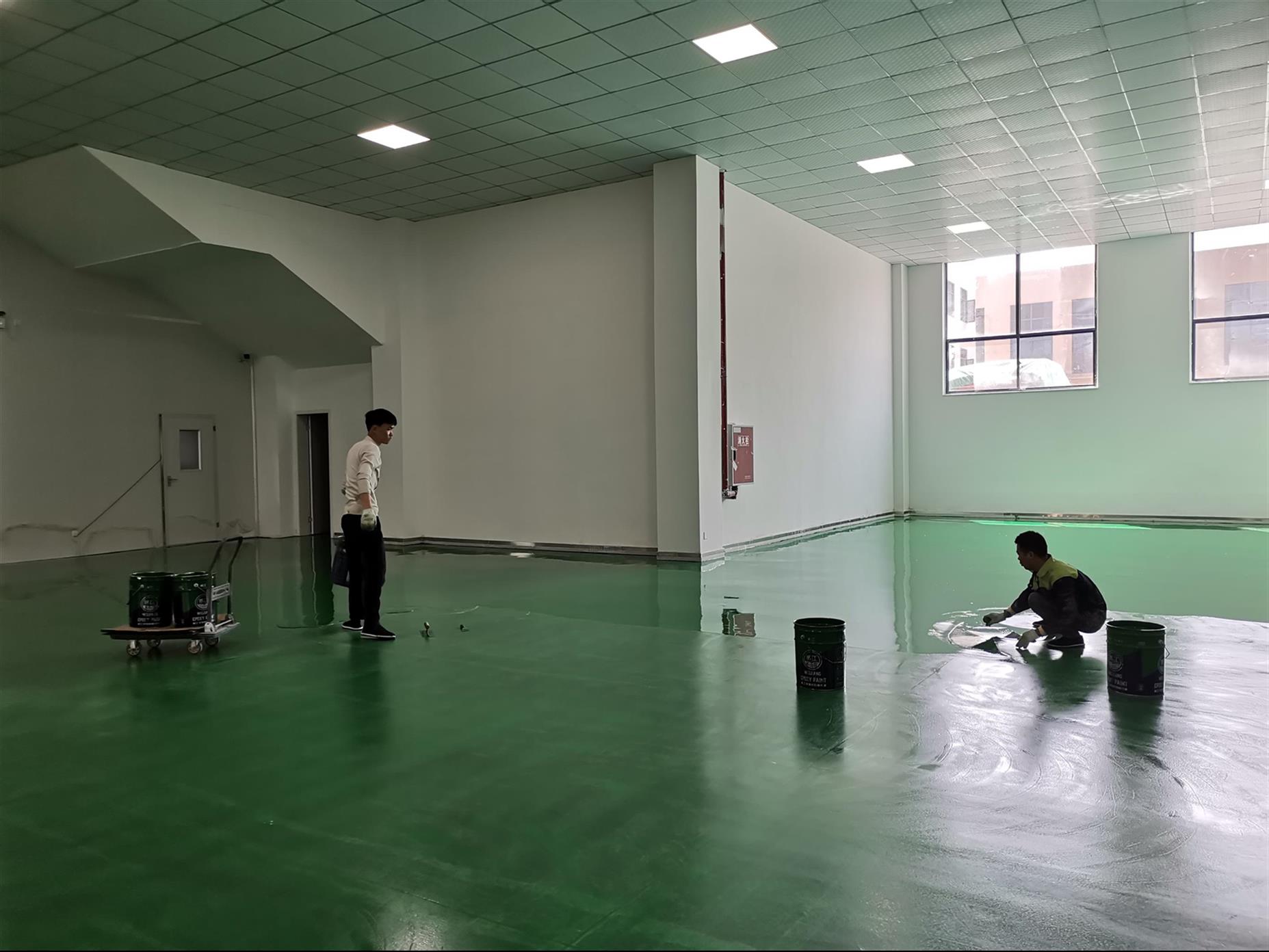 乐山环保环氧自流平地坪