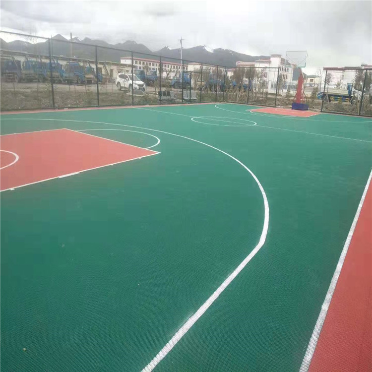 青海悬浮式地板组装