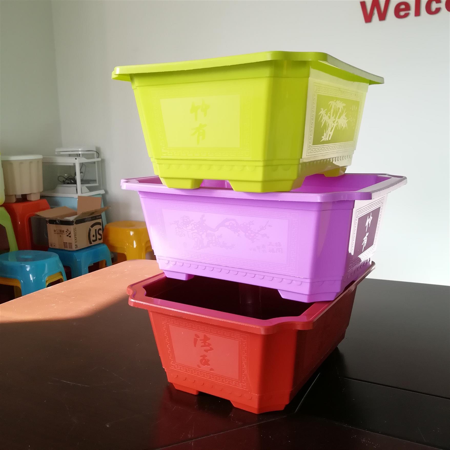 壁挂花盆模具开模