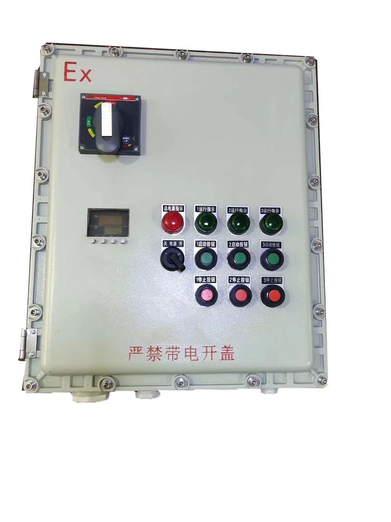 零排放废水处理化工厂用防爆控制箱