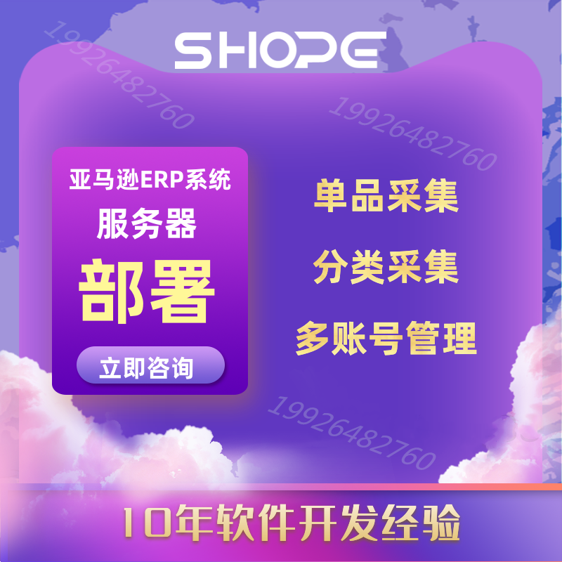 跨境电商ERP系统贴牌招商 独立部署