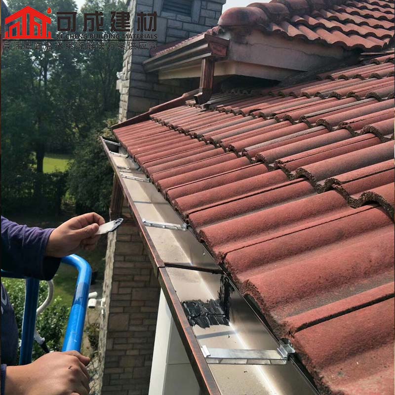 潍坊铝合金屋檐排水槽