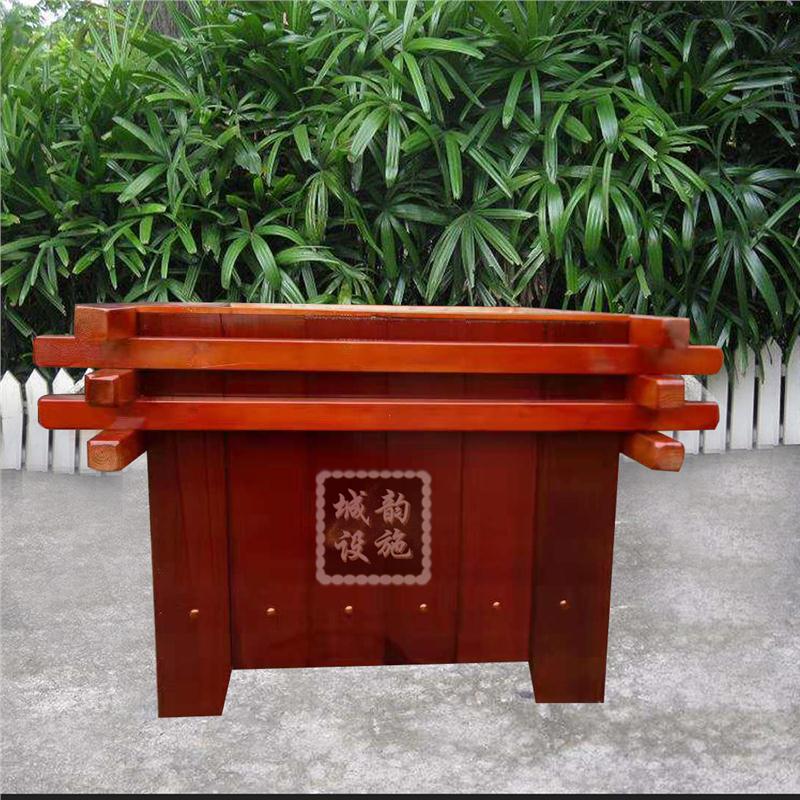 怀柔木质花箱批发