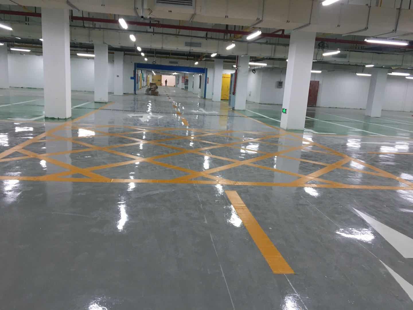 江汉地下车库划线厂家 多年施工经验