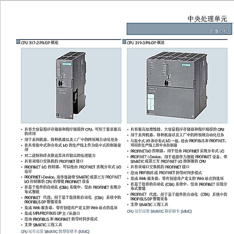 太原西门子S7-300PLC模块代理商供货商