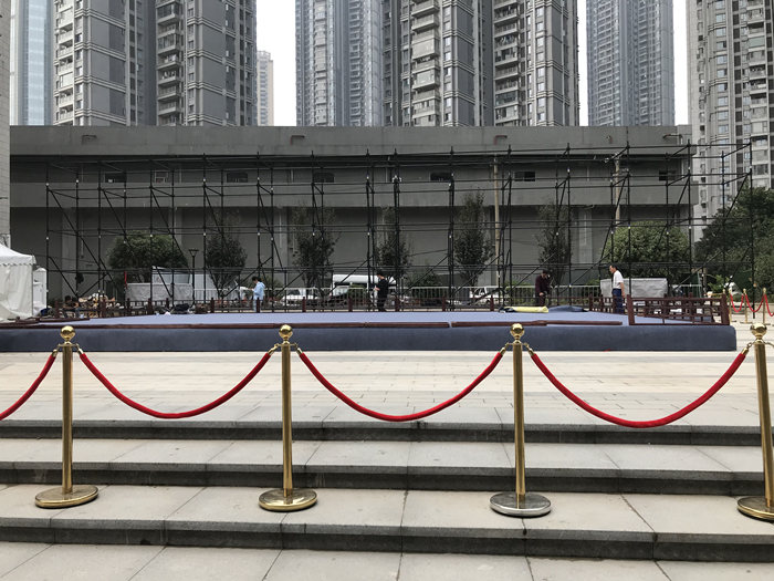 临时搭建舞台检测