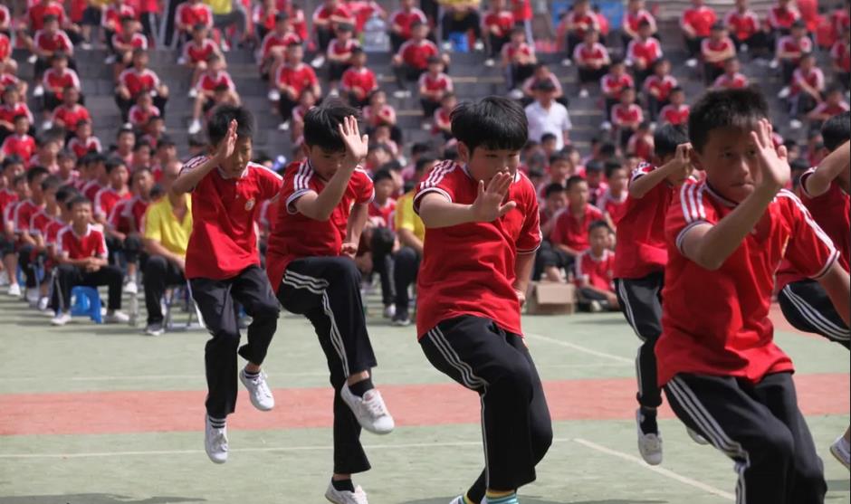 孩子幼儿园去少林