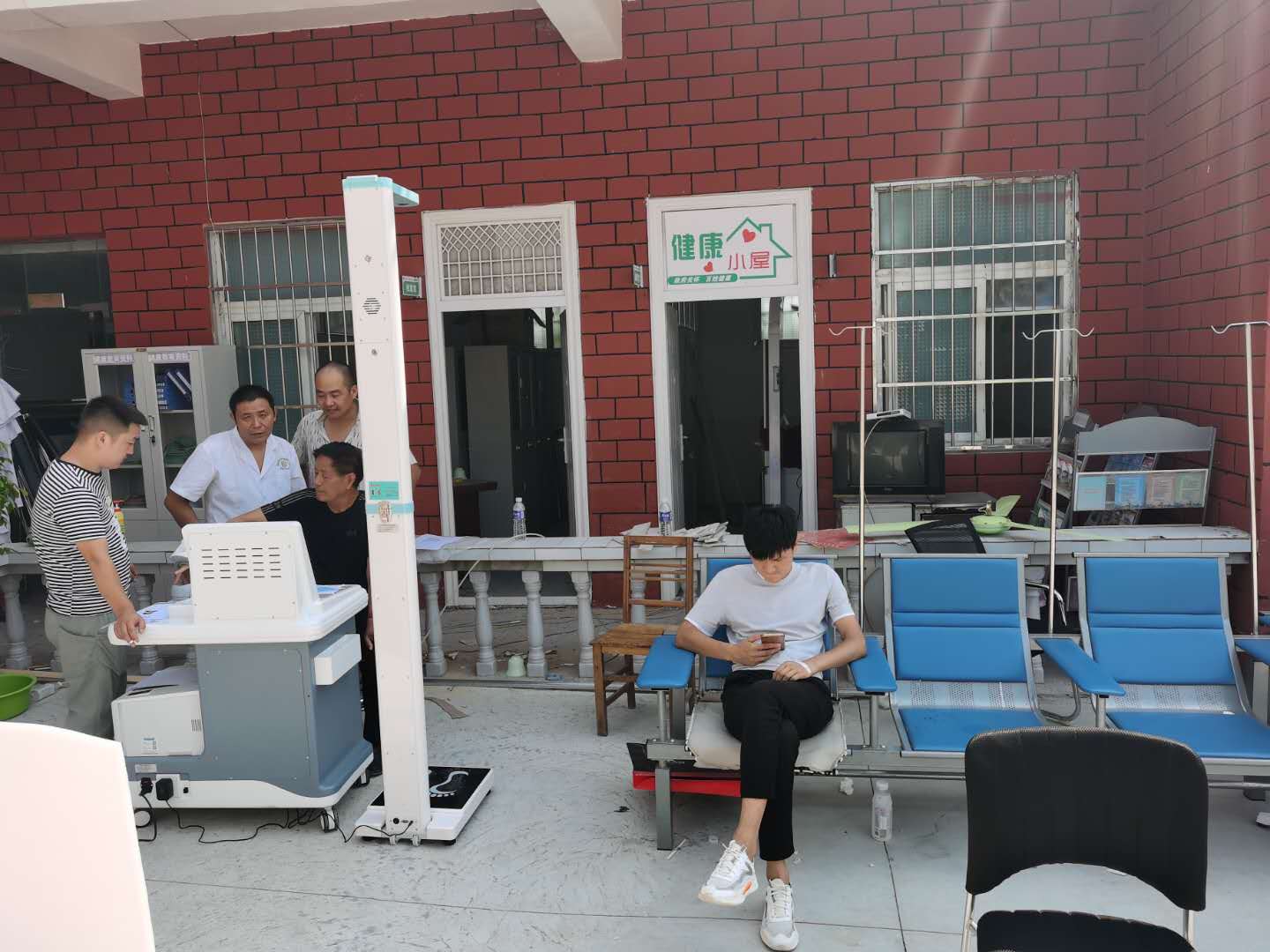 绍兴体检智能健康小屋体检一体机