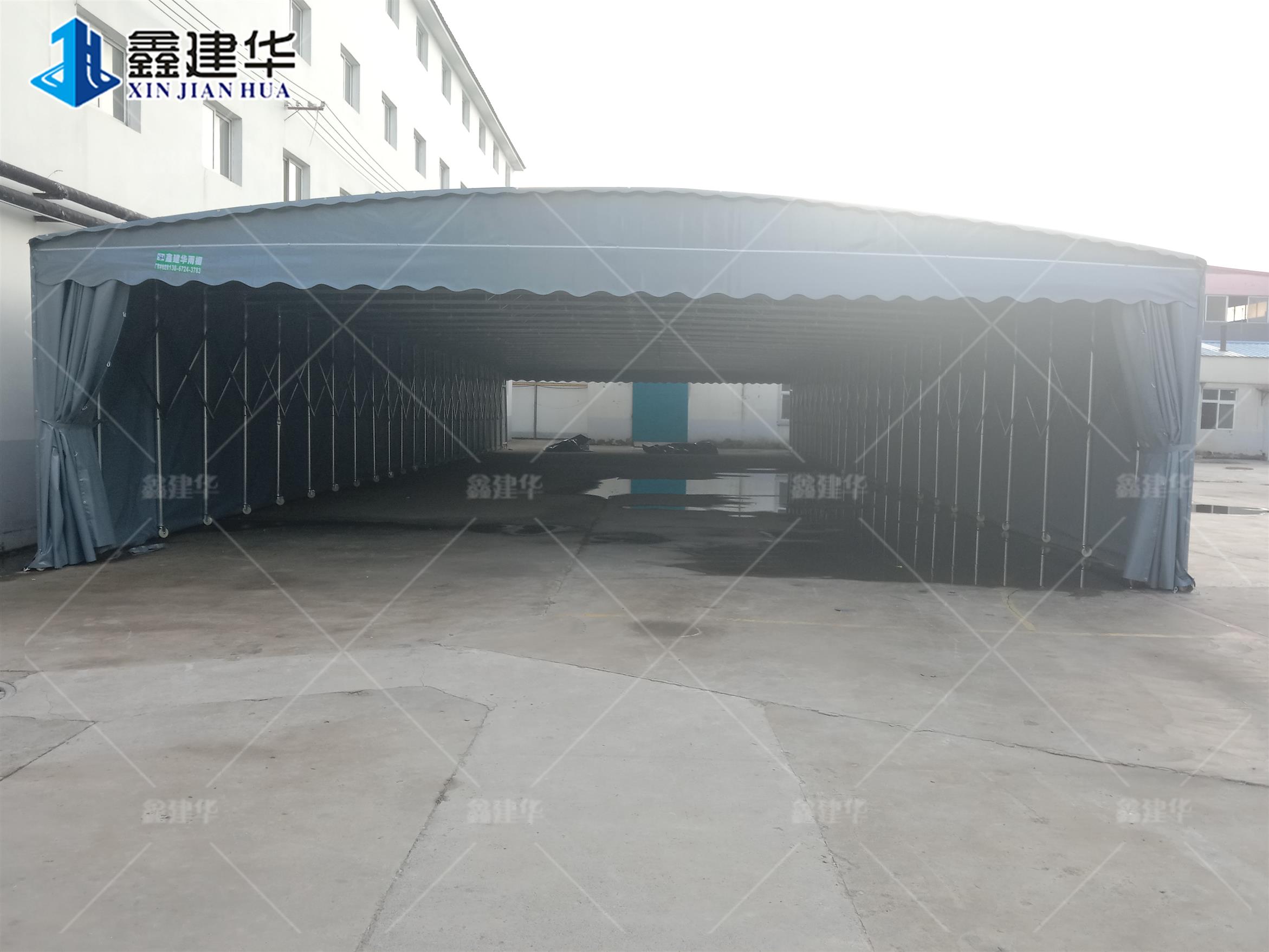 厂房过道悬空棚 停车场雨棚