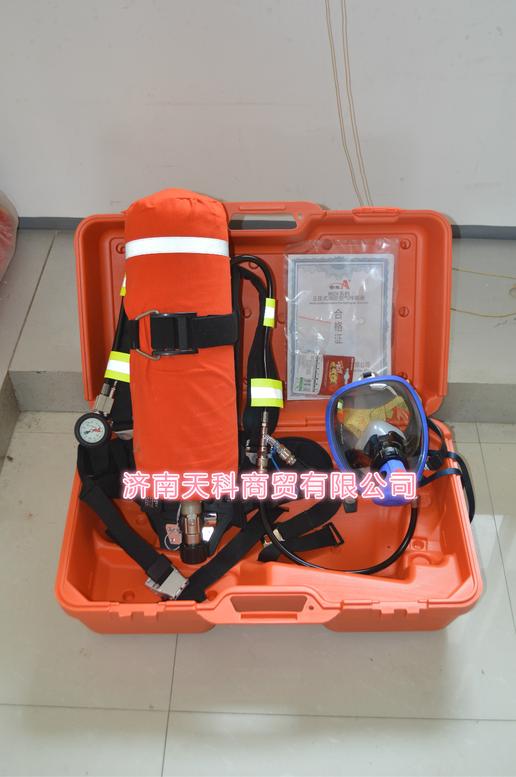 跌倒报警款3C认证RHZK6.8正压式空气呼吸器