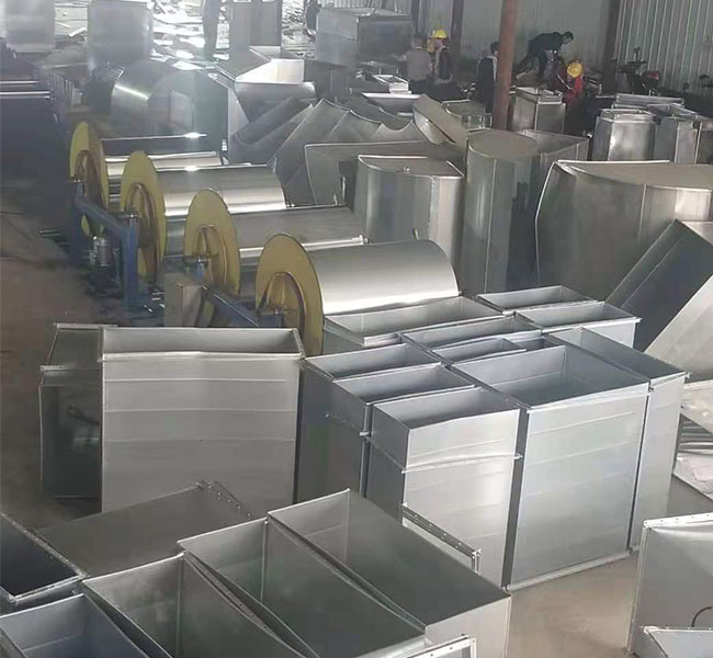 不锈钢螺旋风管加工定制-不锈钢螺旋风管-腾翔鑫不锈钢风管好
