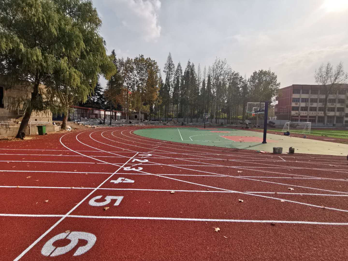 金华硅pu塑胶跑道 排水畅通