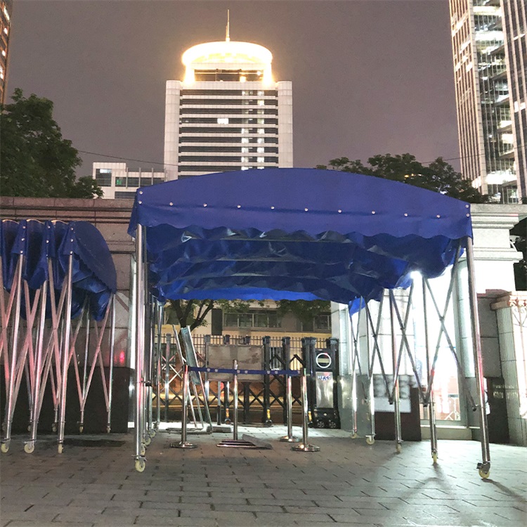 合肥伸缩移动遮阳篷