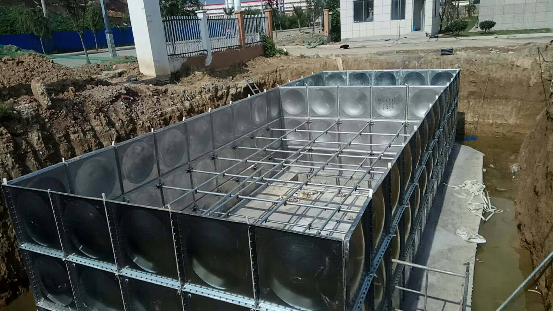 抗浮式地埋水箱