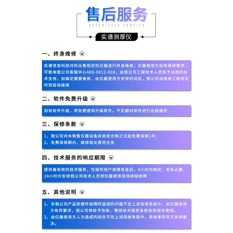 自动检测厚度仪器
