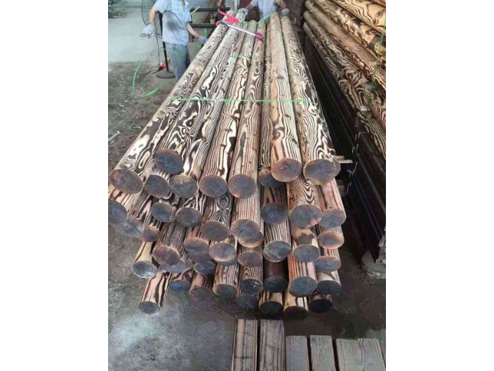 甘肃碳化实木地板,碳化木
