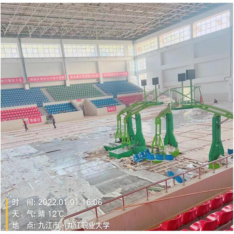 天津体育木地板回收 回收二手篮球馆地板