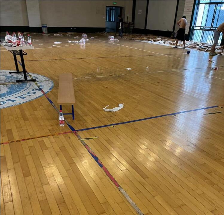 萍乡回收旧体育木地板