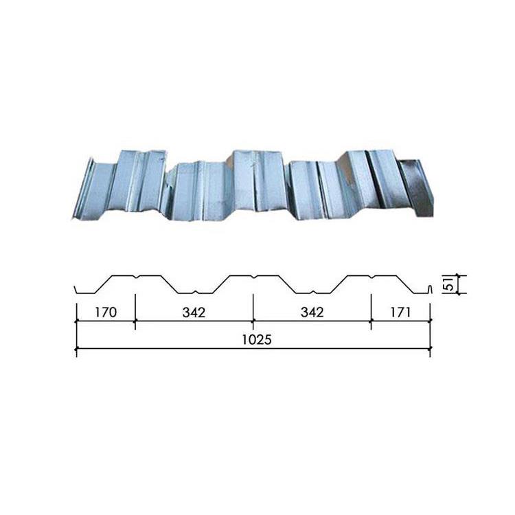 铜陵开口楼承板YX75-293-880浇筑 体育馆
