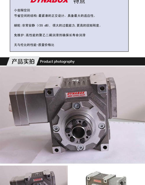 广州DYNABOX 蜗轮蜗杆减速机空心型