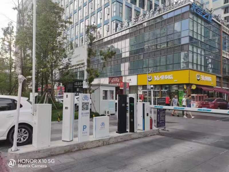 海宁市智能停车场道闸安装