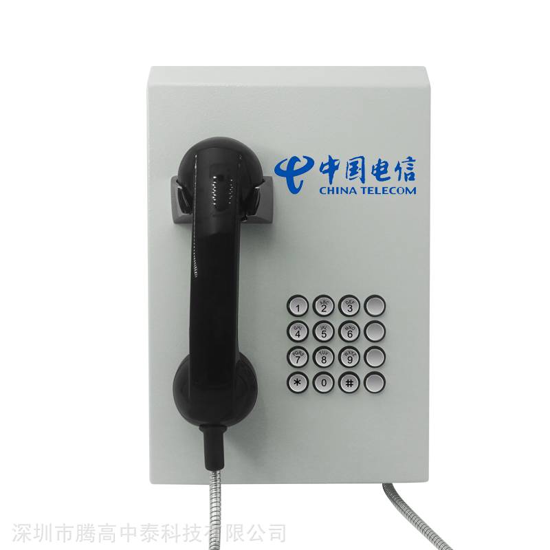 供应TG-HA-S6有线校园电话 铁壳壁挂电话