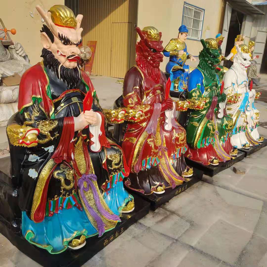 潜江四海龙王神像制作