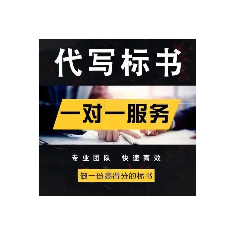 湘潭 请人做标书