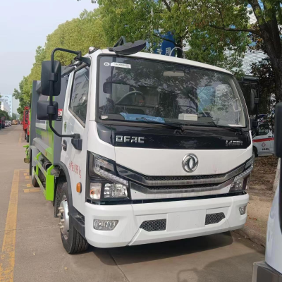 东风福瑞卡二手环卫垃圾车后装挂桶垃圾压缩车省心较省力