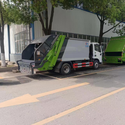 东风福瑞卡二手环卫垃圾车后装挂桶垃圾压缩车省心较省力