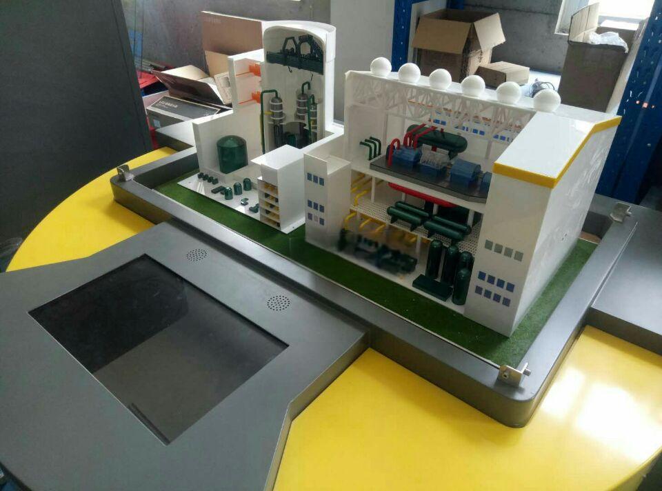 核电站厂区模型