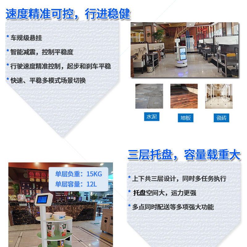 无轨送餐机器人