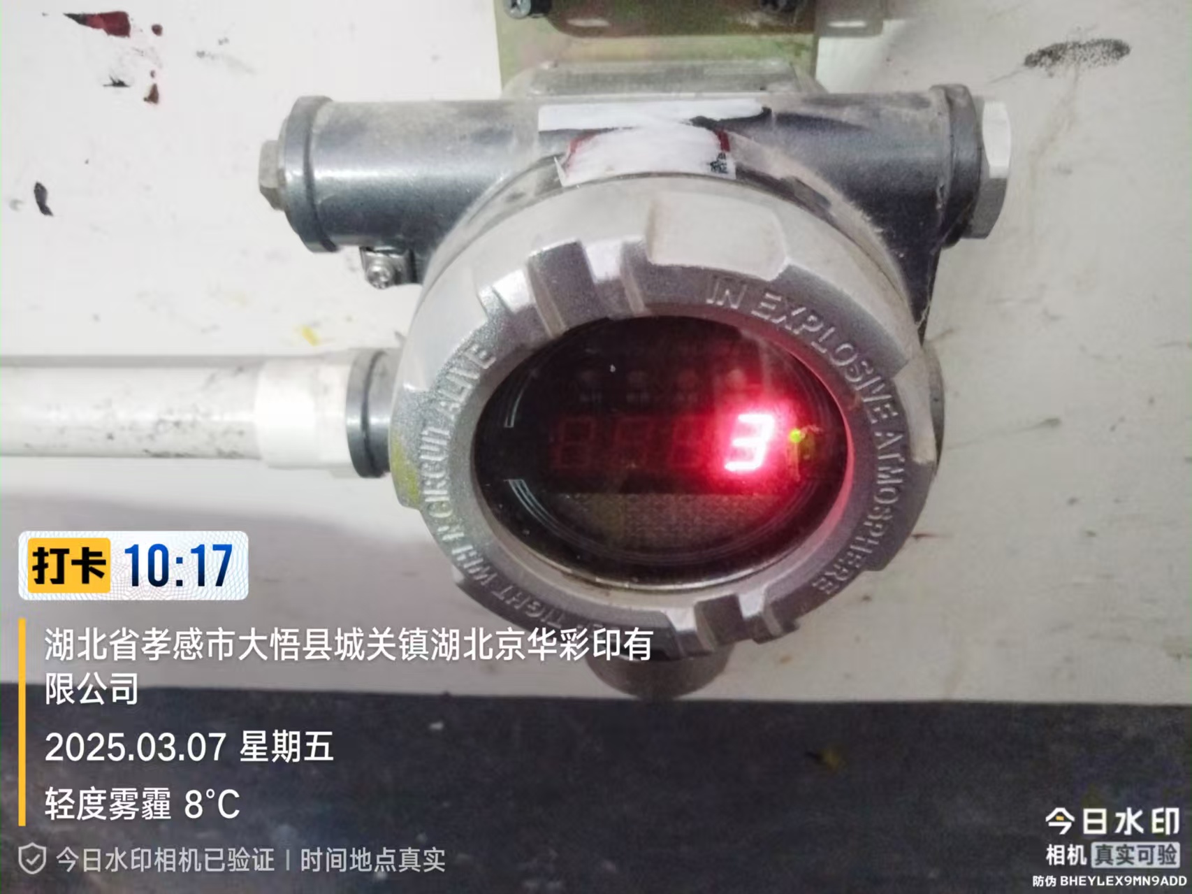 广东可燃气体探测器检测资料