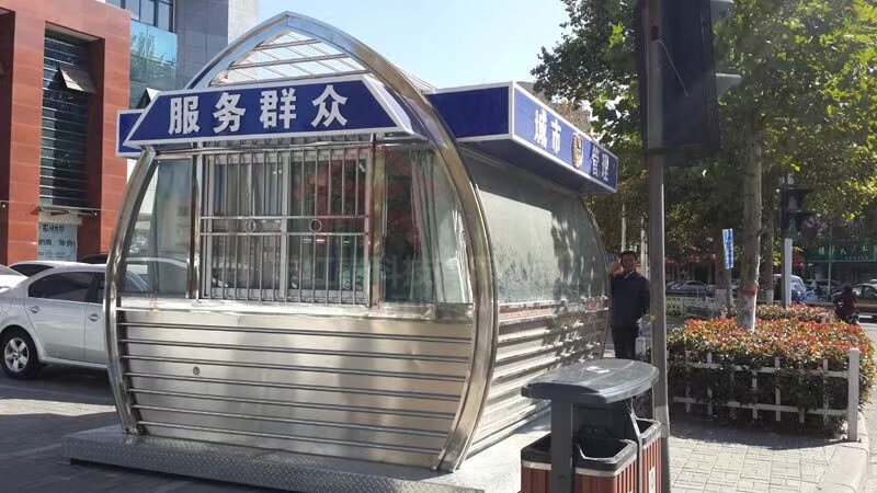 西宁小区治安岗亭厂家